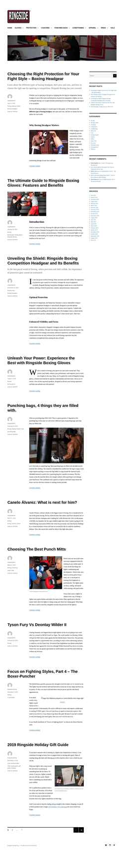 Στιγμιότυπο οθόνης blog.ringside.com