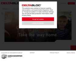 Zrzut ekranu deltabloc.com