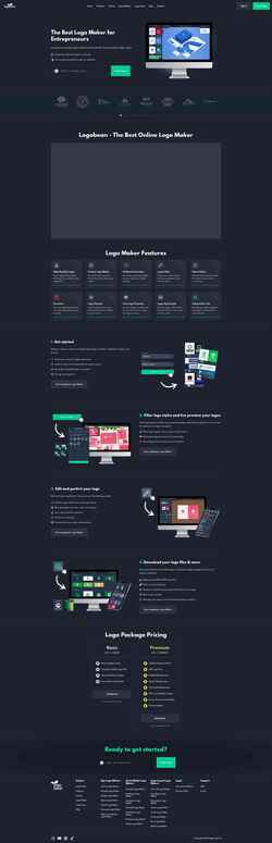 Posnetek zaslona logobean.com
