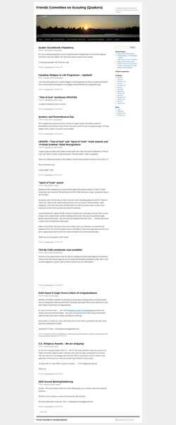 Zrzut ekranu quakerscouting.org