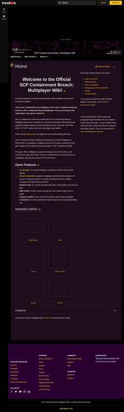 Captura de pantalla scpcbmp.fandom.com