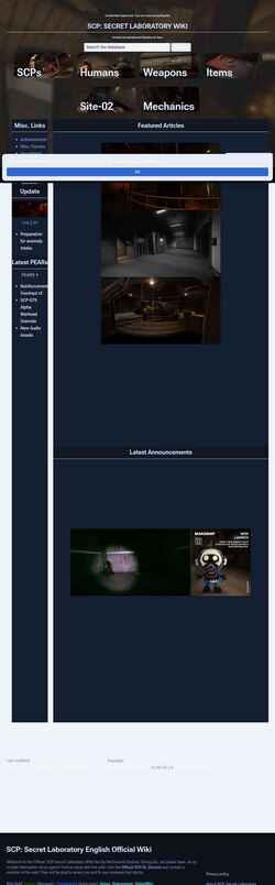 Capture d'écran en.scpslgame.com