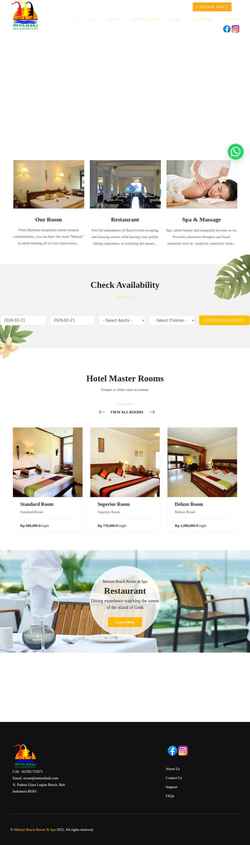 Screenshot melastibali.com