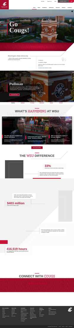 Скриншот wsu.edu
