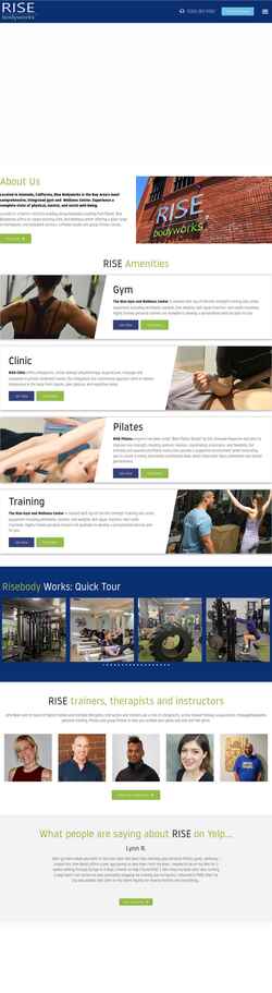 Zrzut ekranu risebodyworks.com