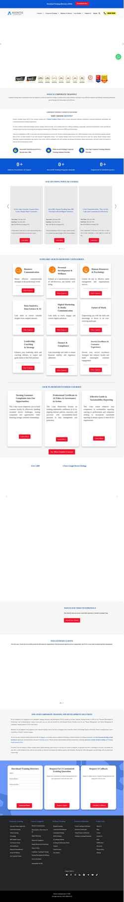 Zrzut ekranu aventislearning.com