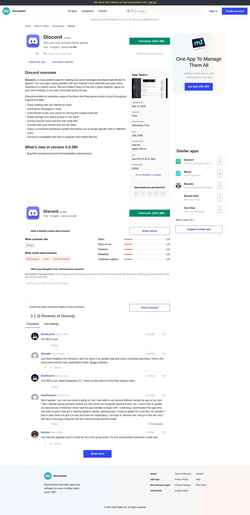 Captura de pantalla discord.macupdate.com