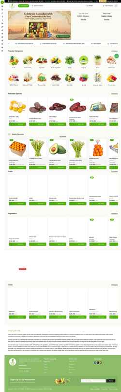 Skærmbillede freshleafuae.com
