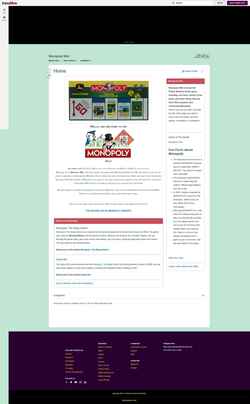 Ekrānuzņēmums monopoly.fandom.com