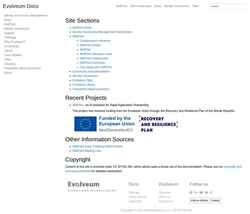 Екранна снимка docs.evolveum.com