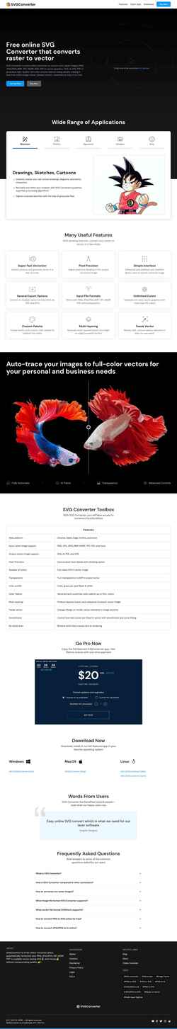 Captura de pantalla svgconverter.app