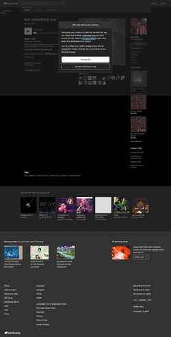 Snímek obrazovky sanholobeats.bandcamp.com