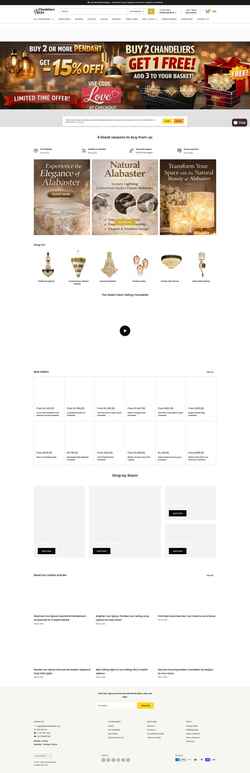 Снимак екрана chandelierslife.com