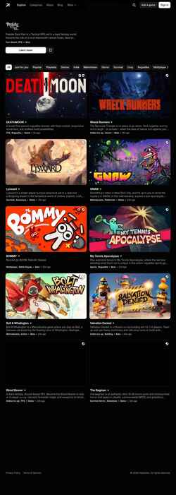 Snímka obrazovky playtester.io