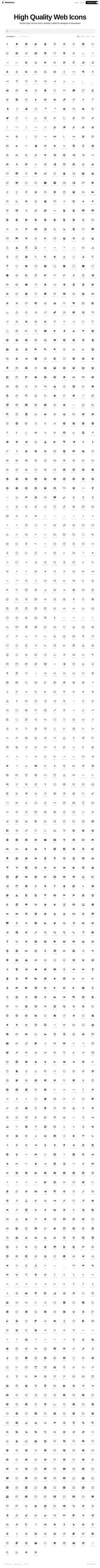 Screenshot v2.boxicons.com