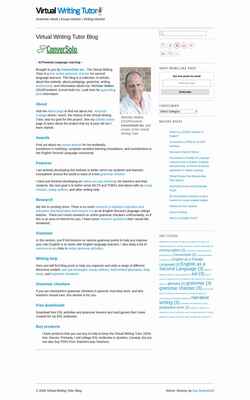 Screenshot blog.virtualwritingtutor.com