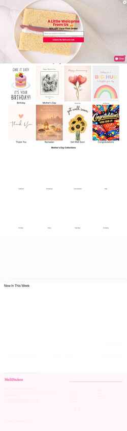 Screenshot mailbakes.com
