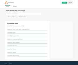 Schermafbeelding support.activepdf.com