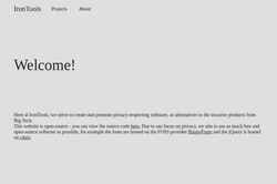 Captura de pantalla irontools.pages.dev