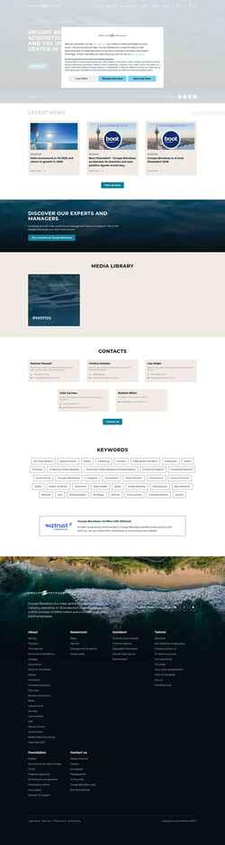Screenshot press.beneteau-group.com