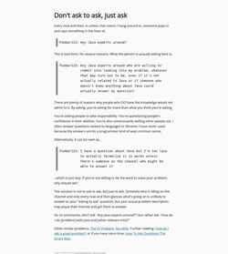 Скриншот dontasktoask.com