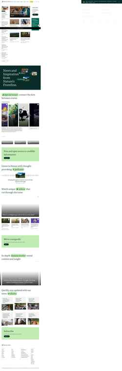 Screenshot news.mongabay.com