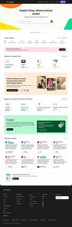 Screenshot pl.trustpilot.com