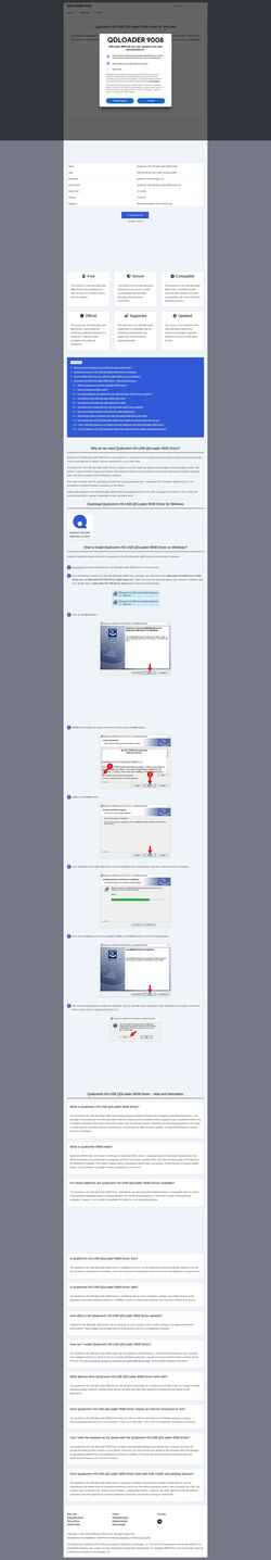 Screenshot qdloader9008.com