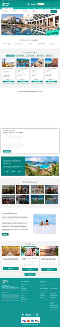 Schermata holidaybest.com