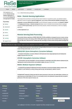 Screenshot rese-apps.com