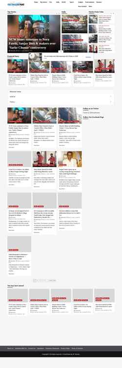 Скриншот theenglishpost.com