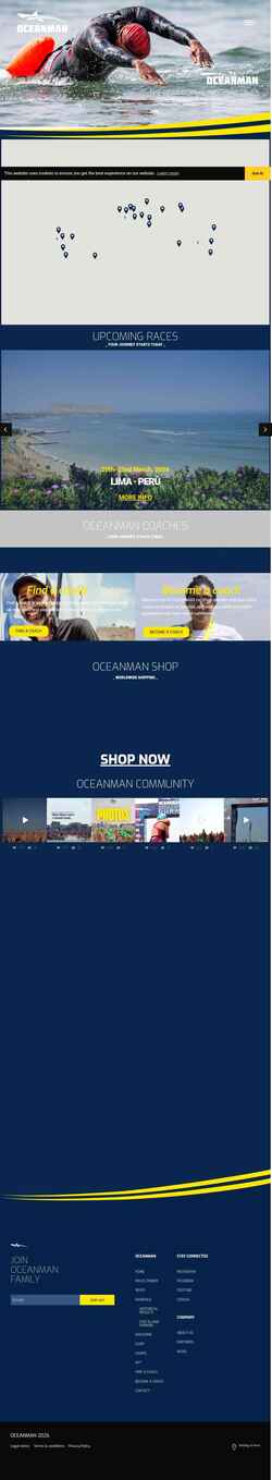 Captura de pantalla oceanmanswim.com