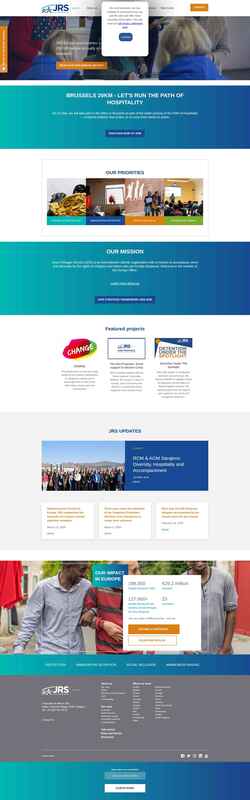Screenshot jrseurope.org