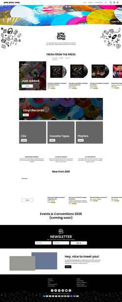 Screenshot blackscreenrecords.com