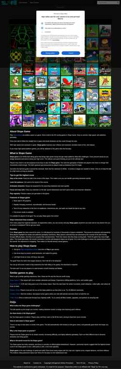 Captura de pantalla slopeonline.online