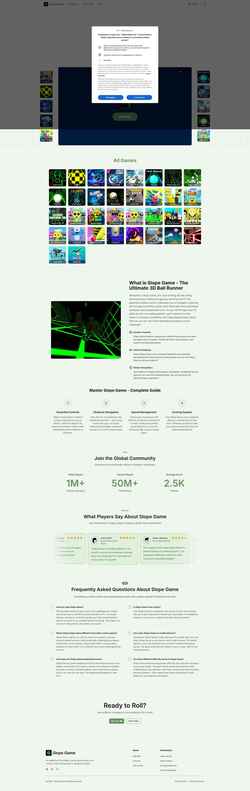 Captura de pantalla onlineslope.net