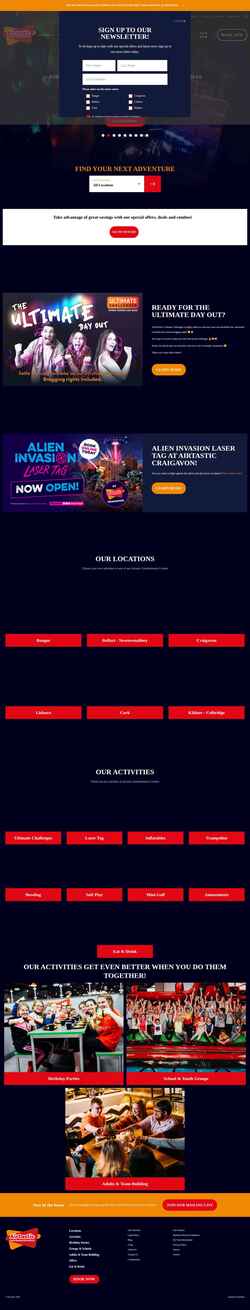 Captura de pantalla air-tastic.com