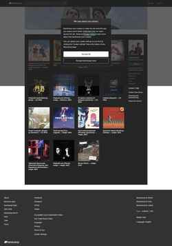 Screenshot sova.bandcamp.com