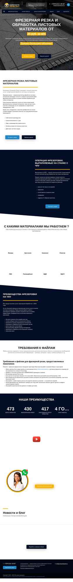 Screenshot compositepanel.ru