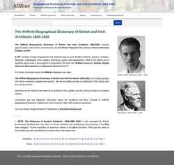 Captura de pantalla architecture.arthistoryresearch.net