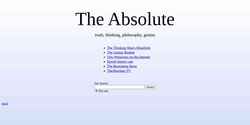 Снимак екрана theabsolute.net