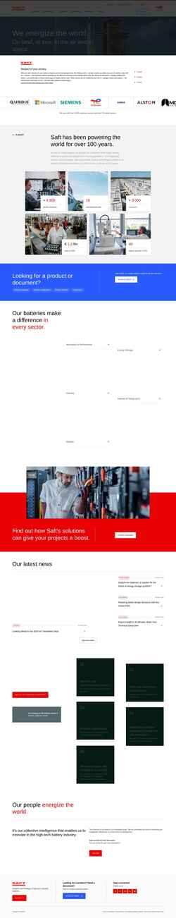Zrzut ekranu saft.com