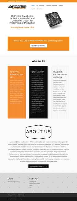Снимак екрана advanc3dinc.com