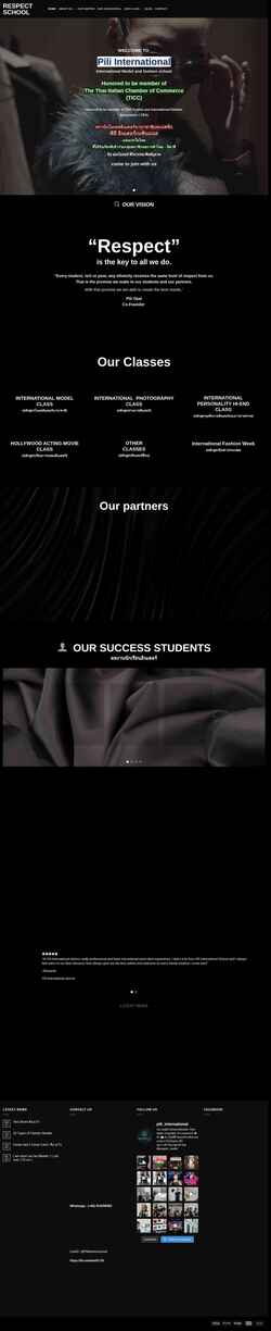 Screenshot respect-school.com