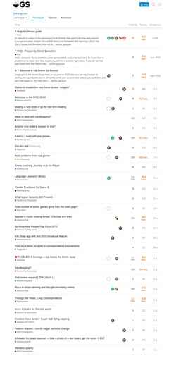Screenshot forums.online-go.com