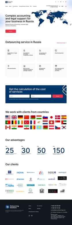 Ekran görüntüsü rusoutsourcing.com