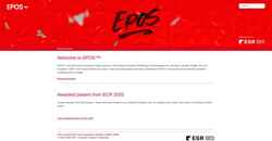 Skjermdump epos.myesr.org