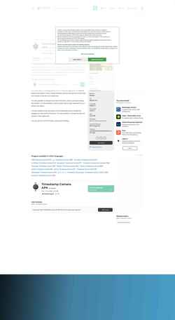 Skærmbillede timestamp-camera-ju3.en.softonic.com